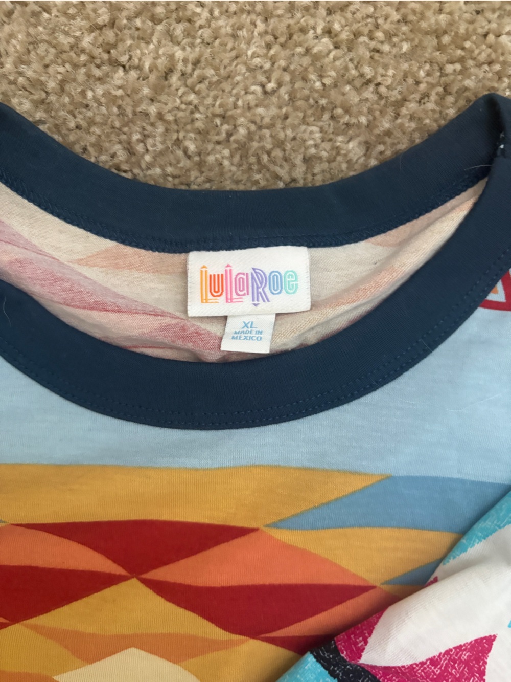 Bundle of LuLaRoe Aztec Liv Tees - Picture 4 of 6